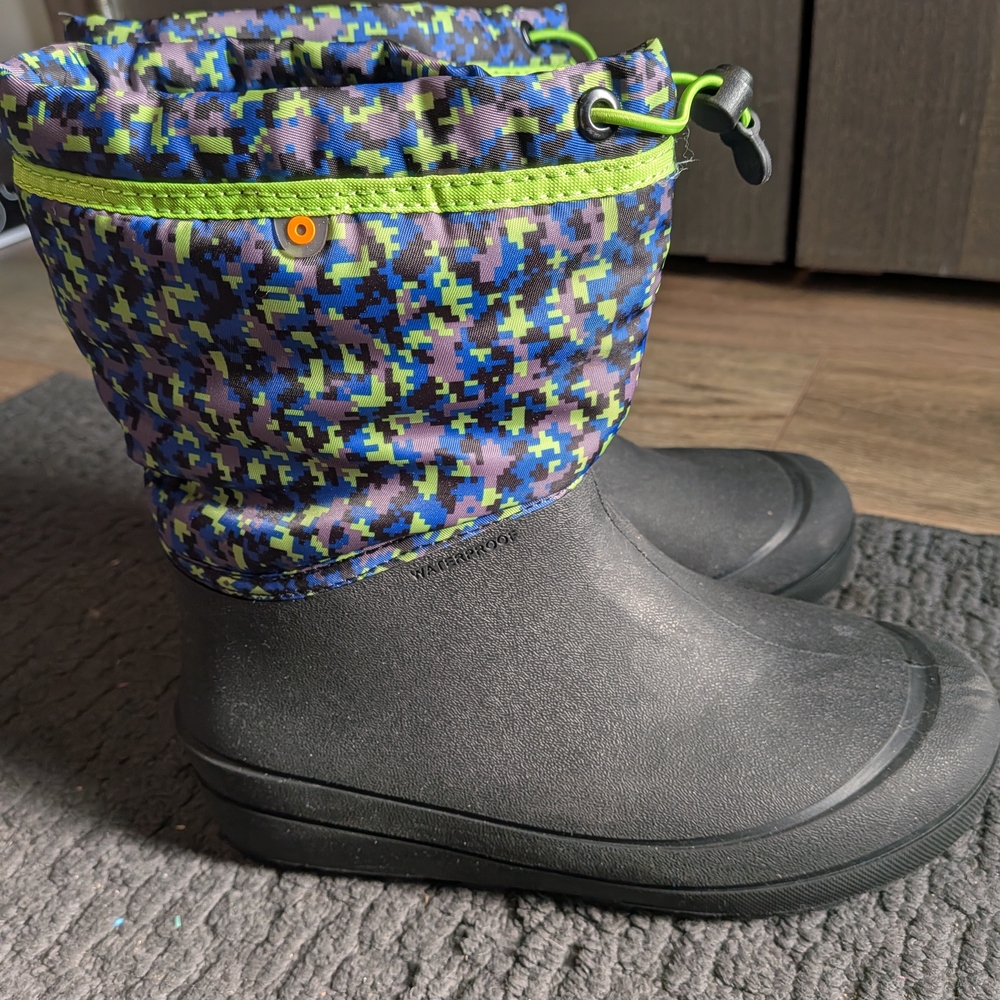 Bogs Kids Digital Camo Waterproof Boots